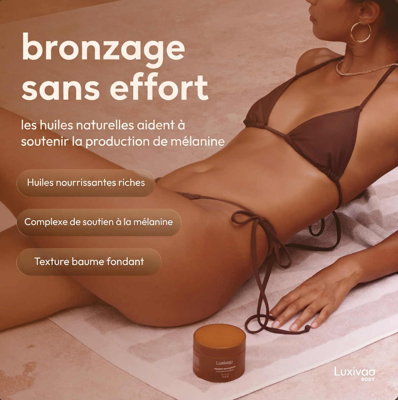 Baume autobronzant